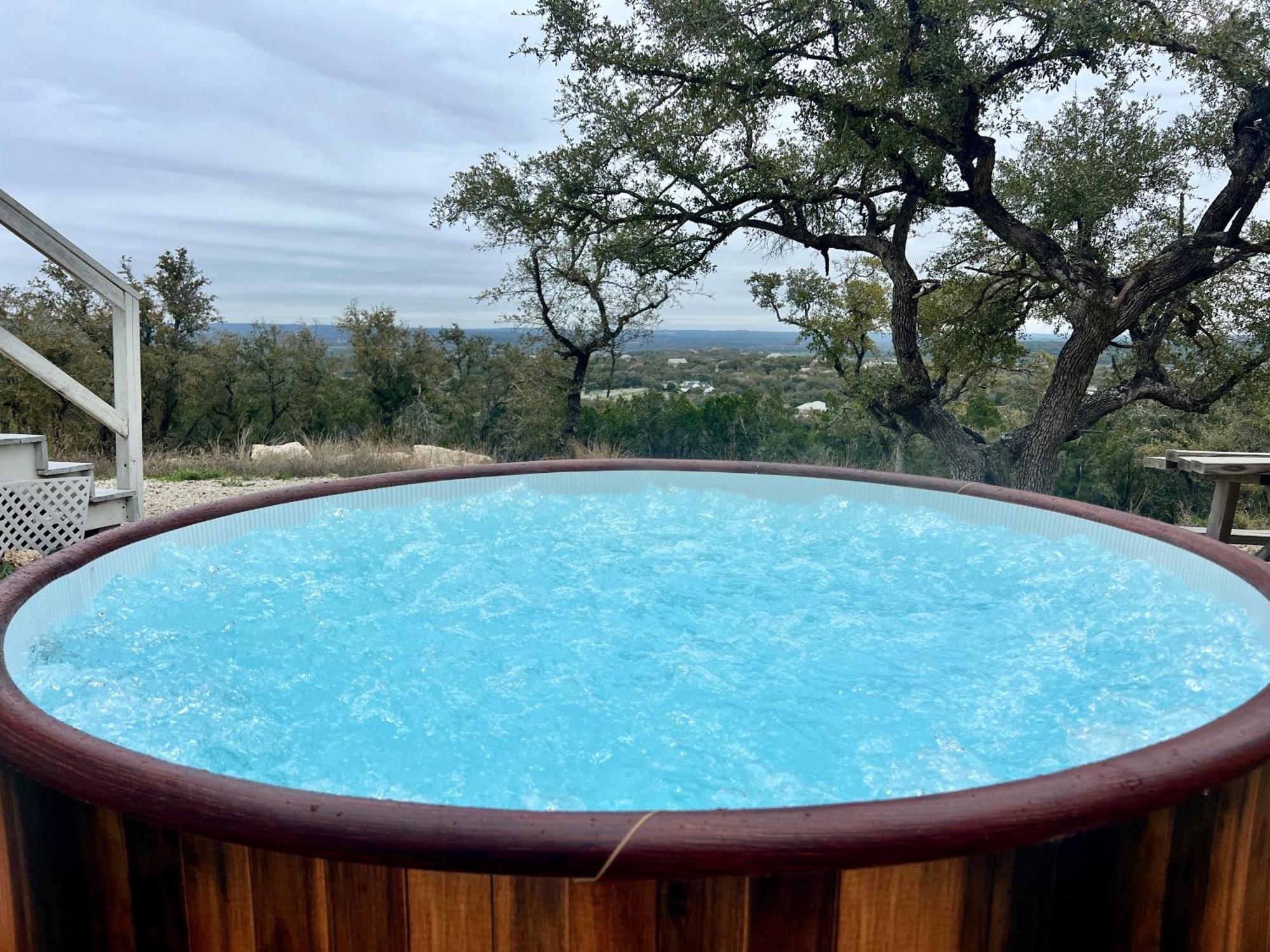 Вилла The Perch- Texas Tiny Haus With Amazing Views Spring Branch Экстерьер фото